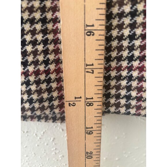 J.Crew Wool Blend Houndstooth Mini Skirt Womens Size 6 - Picture 9 of 9